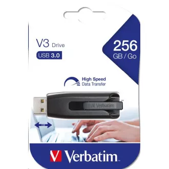 VERBATIM Flash Disk 256GB Store 'n' Go V3, USB 3.0, černá