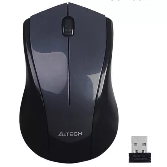 A4tech G3-400N, V-Track, bezdrátová optická myš, 2.4GHz, 10m dosah, šedo-černá A4tech G3-400N, V-Track, bezdrátová optická myš, 2.4GHz, 10m dosah, šedo-černá