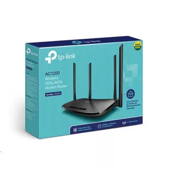 TP-Link Archer VR300 WiFi5 VSDSL/ADSL router (AC1200, 2, 4GHz/5GHz, 3x100Mb/s LAN, 1x100Mb/s LAN/WAN, 1xRJ11) TP-Link Archer VR300 WiFi5 VSDSL/ADSL router (AC1200, 2, 4GHz/5GHz, 3x100Mb/s LAN, 1x100Mb/s LAN/WAN, 1xRJ11)