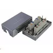 Solarix Spojovací box CAT5E STP 8p8c LSA+/Krone KRJS45-VEB5