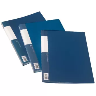 Katalogová kniha na 30 listů modrá