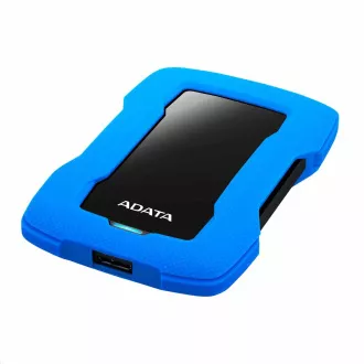ADATA Externí HDD 1TB 2, 5" USB 3.1 HD330, BLUE COLOR BOX, modrý (gumový, nárazu odolný)
