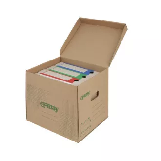 Uložný box UB2 330x300x295mm EMBA hnědý