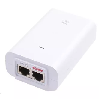 UBNT U-POE-af - Gigabitový PoE Injektor 48V/ 0, 32A- bílý