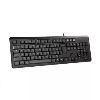 A4tech KR-92, klávesnice, CZ/US, USB, černá