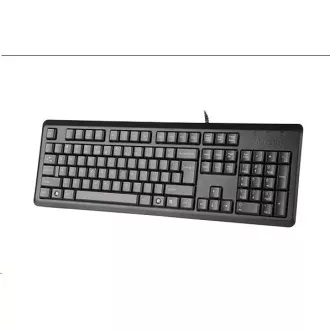 A4tech KR-92, klávesnice, CZ/US, USB, černá