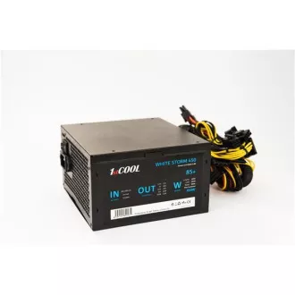 1stCOOL zdroj ATX 450W WHITE STORM 450, APFC, 85+