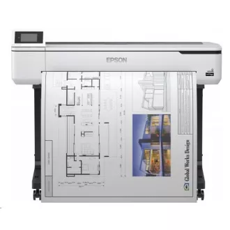 EPSON tiskárna ink SureColor SC-T5100, 4ink, A0, 2400x1200 dpi, USB, LAN, WIFI, Ethernet