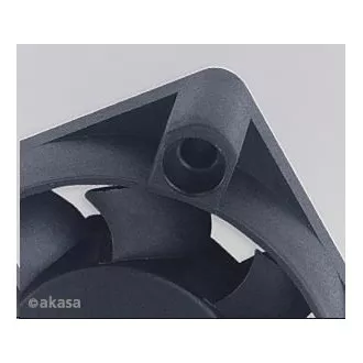 AKASA ventilátor 4cm Black Fan, 40x40x10mm, Sleeve bearing, 24.87 dBA, 3 pin AKASA ventilátor 4cm Black Fan, 40x40x10mm, Sleeve bearing, 24.87 dBA, 3 pin