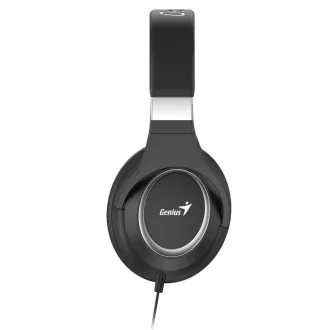 GENIUS sluchátka s mikrofonem HS-610, černá