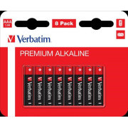 VERBATIM Alkalické baterie AAA, 8 PACK, LR03