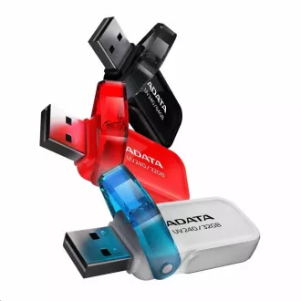 ADATA Flash Disk 32GB UV240, USB 2.0 Dash Drive, bílá