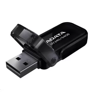 ADATA Flash Disk 64GB UV240, USB 2.0 Dash Drive, černá