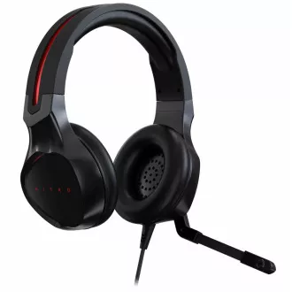 ACER NITRO GAMING HEADSET - 3, 5mm jack connector, 50mm speakers, impedance 21 Ohm, Microphone, (Retail pack)
