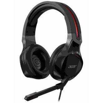 ACER NITRO GAMING HEADSET - 3, 5mm jack connector, 50mm speakers, impedance 21 Ohm, Microphone, (Retail pack)