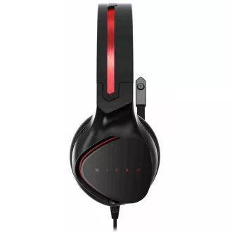 ACER NITRO GAMING HEADSET - 3, 5mm jack connector, 50mm speakers, impedance 21 Ohm, Microphone, (Retail pack)