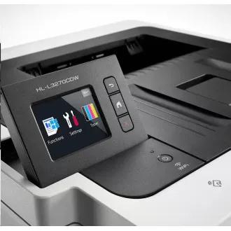 BROTHER tiskárna color LED HL-L3270CDW - A4, 24ppm, 2400x600, 256MB, USB 2.0, WiFi, LAN, 250listů, disp6, 8cm touch DUPLEX BROTHER tiskárna color LED HL-L3270CDW - A4, 24ppm, 2400x600, 256MB, USB 2.0, WiFi, LAN, 250listů, disp6, 8cm touch DUPLEX