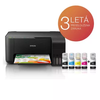 EPSON tiskárna ink EcoTank L3150, 3v1, A4, 1440x5760dpi, 33ppm, USB, Wi-Fi, Wi-Fi Direct EPSON tiskárna ink EcoTank L3150, 3v1, A4, 1440x5760dpi, 33ppm, USB, Wi-Fi, Wi-Fi Direct
