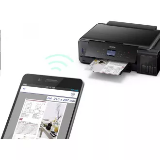 EPSON tiskárna ink EcoTank L7180, 3v1, A3, 28ppm, USB, Ethernet, Wi-Fi (Direct), LCD, Foto tisk.