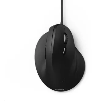 Hama vertikální ergonomická kabelová myš EMC-500, 6 tlačítek, černá Hama vertikální ergonomická kabelová myš EMC-500, 6 tlačítek, černá