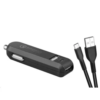 AVACOM CarMAX 2 nabíječka do auta 2x Qualcomm Quick Charge 2.0, černá barva (micro USB kabel) AVACOM CarMAX 2 nabíječka do auta 2x Qualcomm Quick Charge 2.0, černá barva (micro USB kabel)