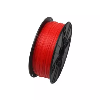 GEMBIRD Tisková struna (filament) PLA, 1, 75mm, 1kg, fluorescentní, červená