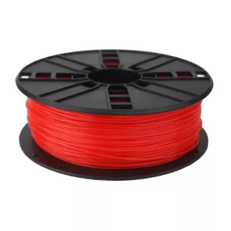 GEMBIRD Tisková struna (filament) PLA, 1, 75mm, 1kg, fluorescentní, červená