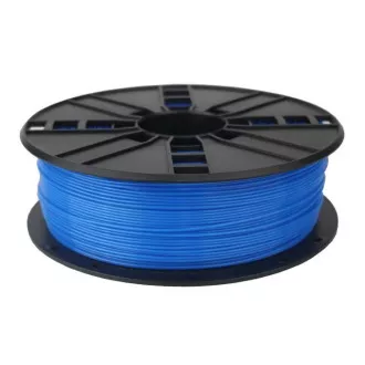 GEMBIRD Tisková struna (filament) PLA, 1, 75mm, 1kg, fluorescentní, modrá