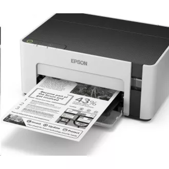 EPSON tiskárna ink EcoTank Mono M1120, A4, 720x1440, 32ppm, USB, Záruka 5 let po registraci zdarma