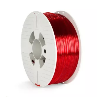 VERBATIM 3D Printer Filament PET-G 2.85mm, 123m, 1kg red transparent VERBATIM 3D Printer Filament PET-G 2.85mm, 123m, 1kg red transparent