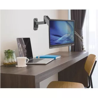 MANHATTAN Nástěnný držák LCD/ TV, kloubový, pohyblivé rameno (17"-32")