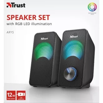TRUST Arys Compact RGB 2.0 Speaker Set