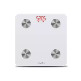 UMAX váha Smart Scale US20M chytrá osobní váha - bluetooth, maximální zátěž 150kg UMAX váha Smart Scale US20M chytrá osobní váha - bluetooth, maximální zátěž 150kg