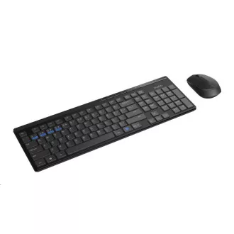 RAPOO set klávesnive a myš 8100M Wireless Multi-Mode Optical Mouse and Keyboard Set Black CZ/SK