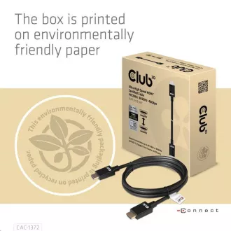 Club3D Kabel Ultra Rychlý HDMI™ Certifikovaný HDMI™ 4K120Hz, 8K60Hz, 2m, 28 AWG