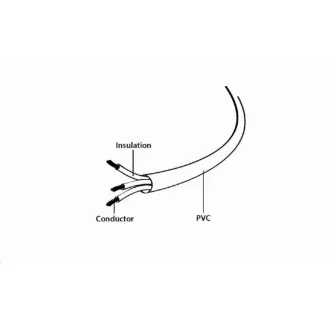 GEMBIRD Kabel síťový adaptér C14 (M) -> schuko (F), 15 cm