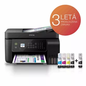 EPSON tiskárna ink EcoTank L5190, 4v1, A4, 33ppm, USB, Ethernet, Wi-Fi (Direct), LCD EPSON tiskárna ink EcoTank L5190, 4v1, A4, 33ppm, USB, Ethernet, Wi-Fi (Direct), LCD