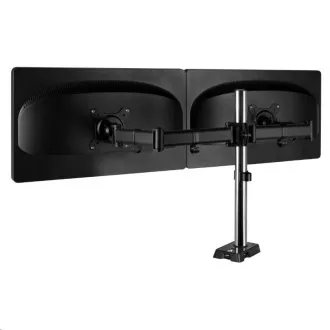ARCTIC stolní držák Z2 (Gen3) pro 2x LCD do 34", nosnost 2x15kg, 4x USB HUB, černý (black)