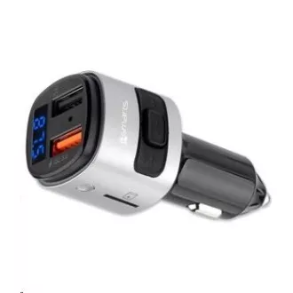 4smarts Bluetooth FM Transmitter s funkcí Quick Charge 3.0, černá 4smarts Bluetooth FM Transmitter s funkcí Quick Charge 3.0, černá