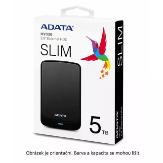 ADATA Externí HDD 2TB 2, 5" USB 3.1 AHV320, modrý