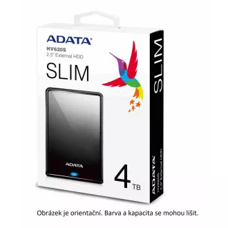 ADATA Externí HDD 1TB 2, 5" USB 3.0 DashDrive HV620S, bílá