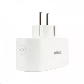 UMAX U-Smart Wifi Plug Duo - Chytrá Wifi dvojitá zásuvka 16A s měřením spotřeby, časovačem a mobilní aplikací