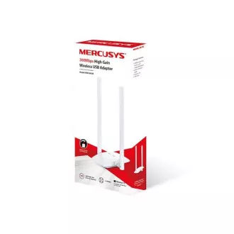 MERCUSYS MW300UH WiFi4 USB adapter (N300, 2, 4GHz, USB2.0)