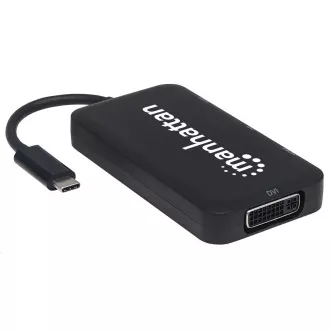 MANHATTAN Dokovací stanice USB-C 4v1, 1xDP, 1xHDMI, 1xVGA, 1xDVI MANHATTAN Dokovací stanice USB-C 4v1, 1xDP, 1xHDMI, 1xVGA, 1xDVI