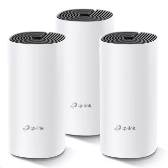 TP-Link Deco M4(3-pack) WiFi5 Mesh (AC1200, 2, 4GHz/5GHz, 2xGbELAN/WAN)
