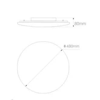 Yeelight Galaxy Ceiling Light 480 (Starry) Yeelight Galaxy Ceiling Light 480 (Starry)