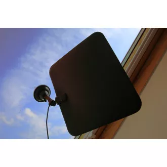 EVOLVEO Xany 2C LTE 230/5V, aktivní pokojová anténa FM/DAB+/DVB-T/T2, filtr LTE