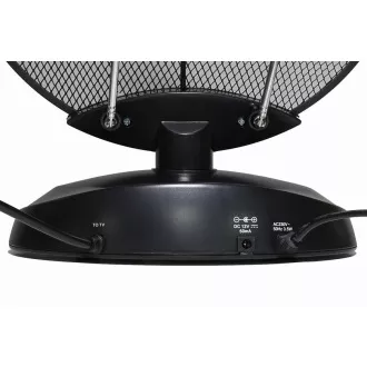 EVOLVEO Xany 4, 230/12V, aktivní pokojová anténa FM/DAB+/DVB-T2, filtr LTE, 4G, 5G