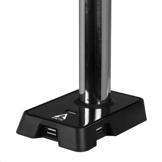 ARCTIC stolní držák Z1 (Gen.3) pro 1x LCD do 43", nosnost 15kg, USB HUB, černý (black)