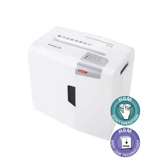 HSM skartovač Shredstar X8 (řez: Kombinovaný 4.5x30mm | vstup: 220mm | DIN: P-4 (3) | papír, sponky, plast. karty, CD) HSM skartovač Shredstar X8 (řez: Kombinovaný 4.5x30mm | vstup: 220mm | DIN: P-4 (3) | papír, sponky, plast. karty, CD)